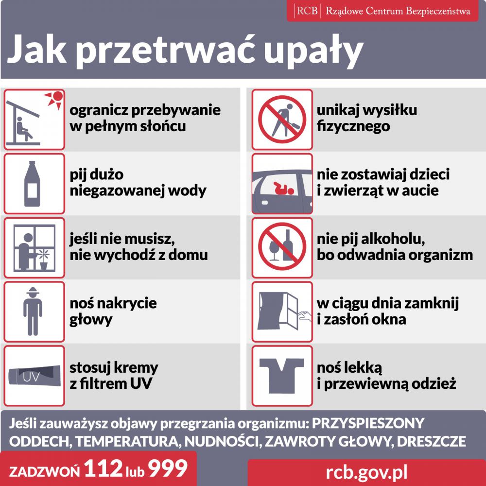 IMGW ostrzega przed upałem. Termometry w czwartek mogą wskazać od 29 do 32 stopni Celsjusza