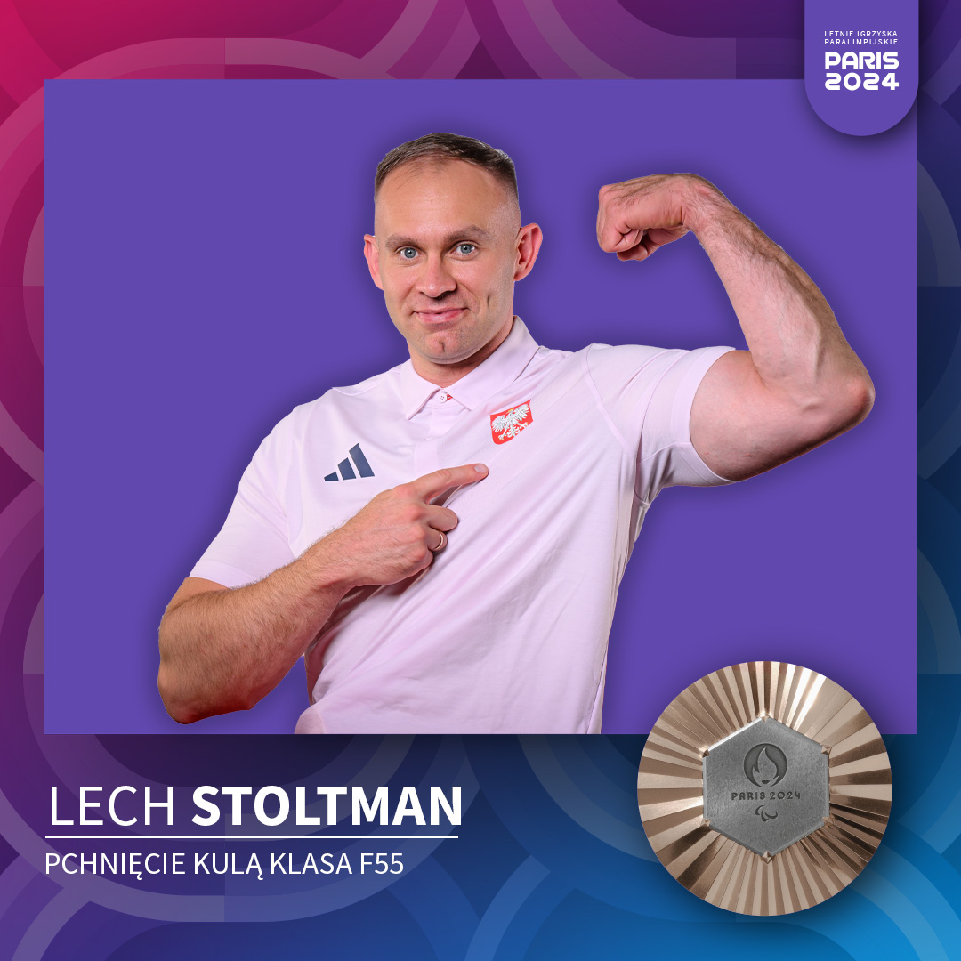 Lech Stoltman z brązowym medalem! Kulomiot z Chojnic trzeci na Igrzyskach Paralimpijskich w Paryżu