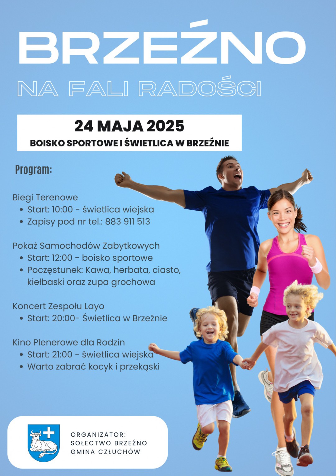 Będą biegi, zabytkowe auta i koncert LAYO. BRZEŹNO NA FALI RADOŚCI już w sobotę