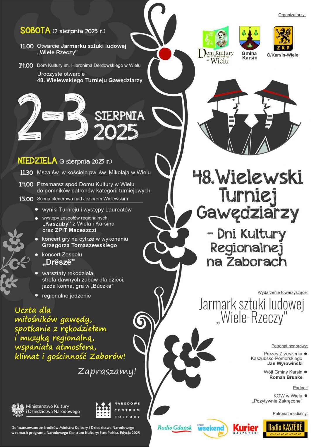 Weekend z ciekawymi opowieściami. W Wielu odbędzie się 48. edycja Turnieju Gawędziarzy