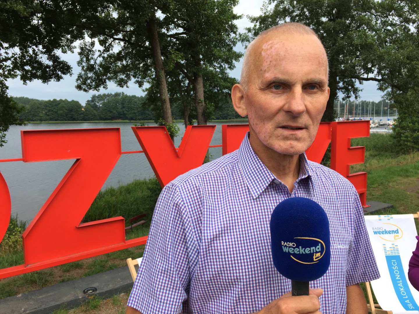 Weekend we Wdzydzach. Mobilne studio Weekend FM gościło nad kompleksem jezior wdzydzkich (FOTO, ROZMOWY)