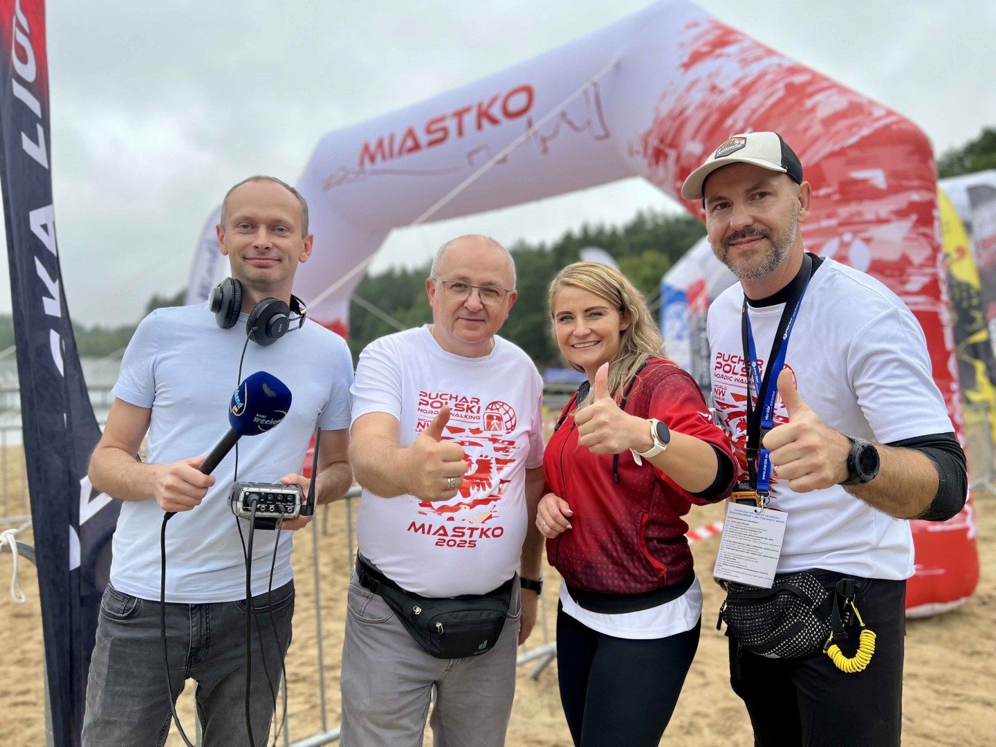 W Miastku trwa Puchar Polski Nordic Walking. Na trasie pojawiło się ponad 300 zawodników (FOTO, ROZMOWA)