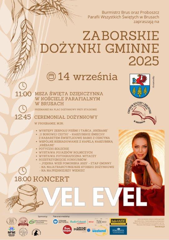 W Brusach w niedzielę odbędą się Zaborskie Dożynki Gminne. Będą stoiska i zabytkowe maszyny rolnicze (AKTUALIZACJA)