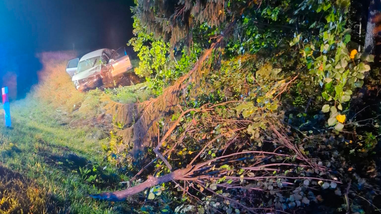 Miał zakaz prowadzenia pojazdów i jechał pijany. Kierowca audi spowodował kolizję w gminie Miastko