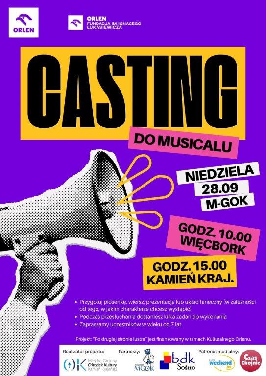 Miejsko-Gminny Ośrodek Kultury w Kamieniu Krajeńskim rozpoczyna przygotowania do musicalu